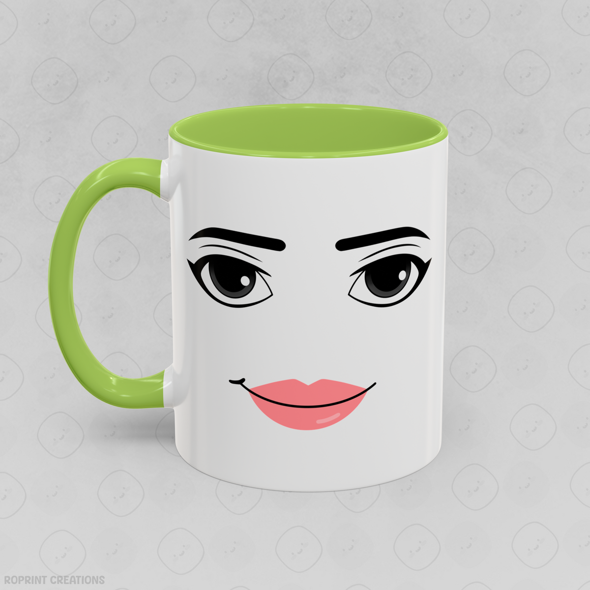 Roblox Woman Face Meme Accent Mug - Funny Gift for Gamers