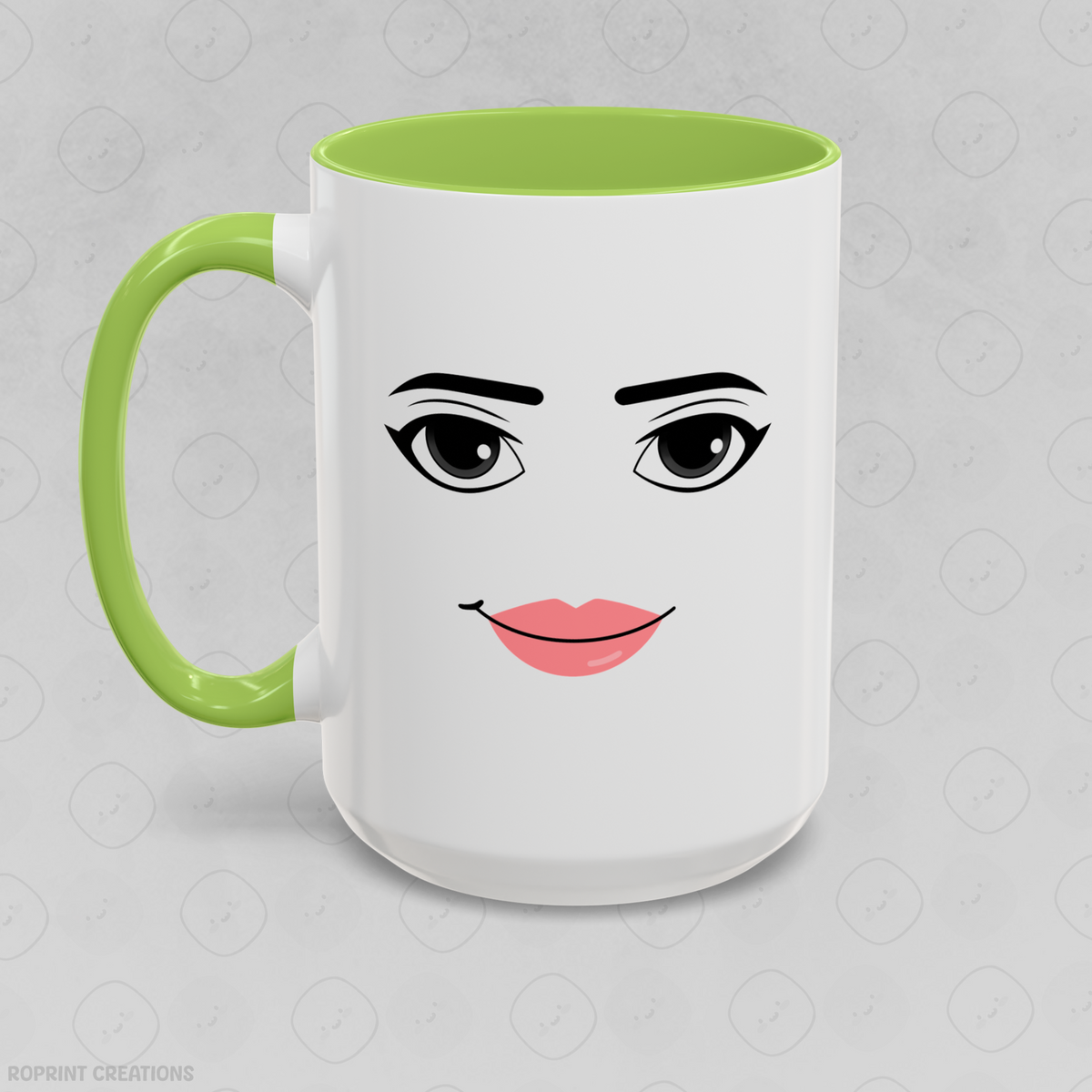 Roblox Woman Face Meme Accent Mug - Funny Gift for Gamers