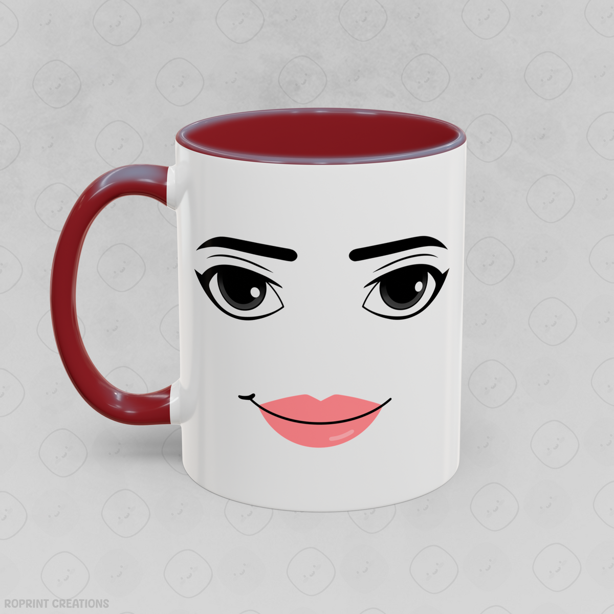 Roblox Woman Face Meme Accent Mug - Funny Gift for Gamers