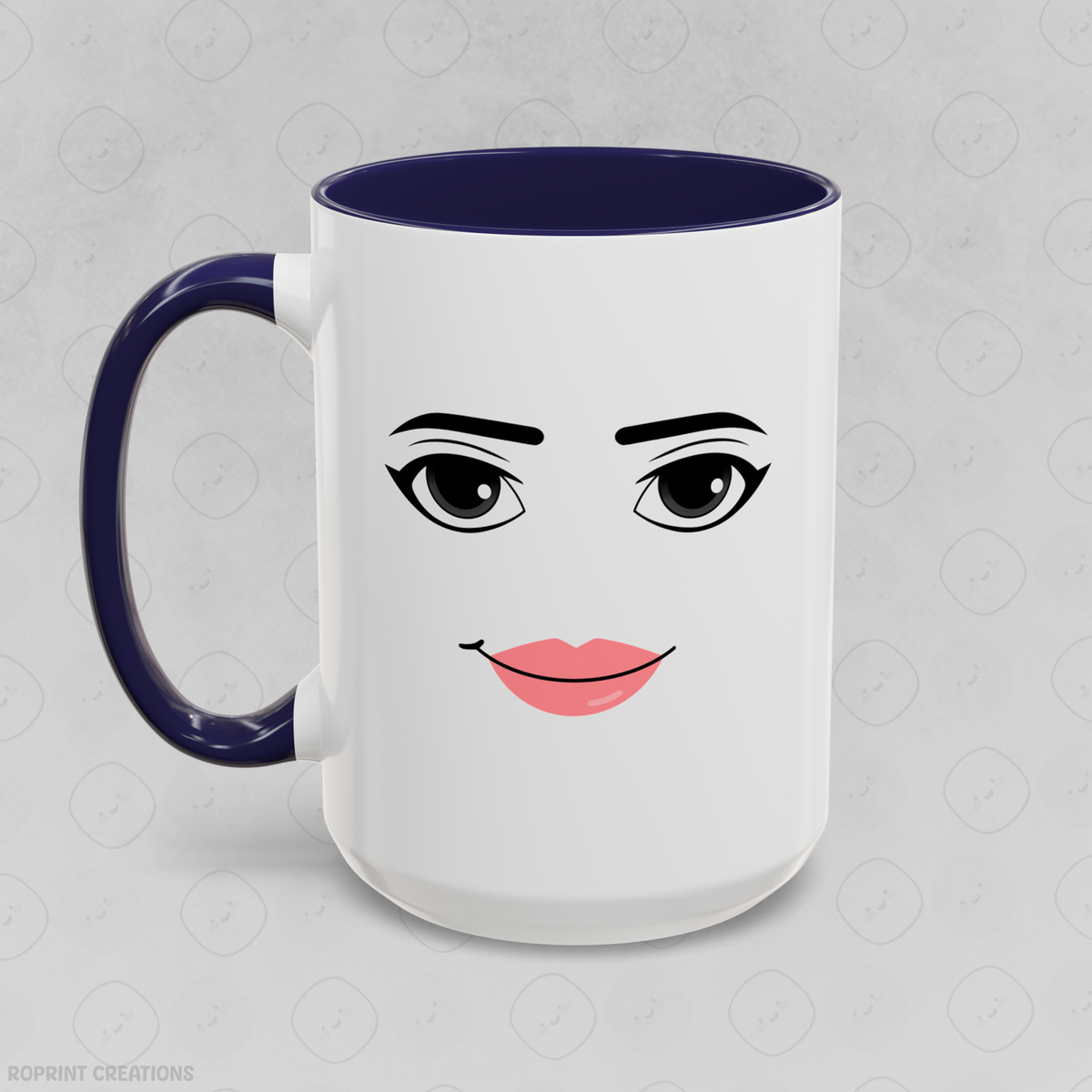 Roblox Woman Face Meme Accent Mug - Funny Gift for Gamers