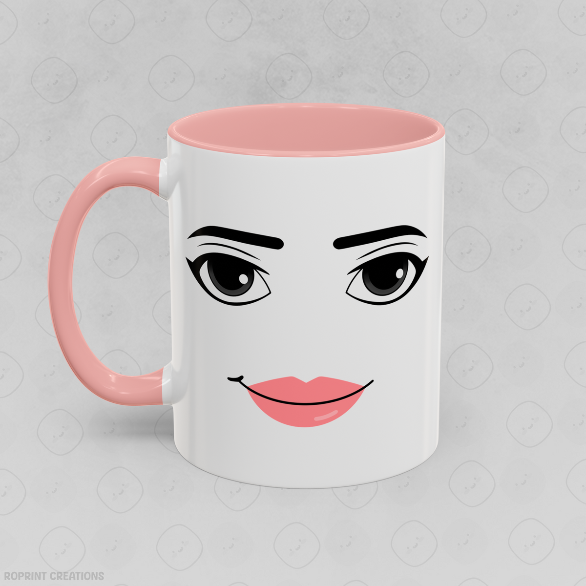Roblox Woman Face Meme Accent Mug - Funny Gift for Gamers
