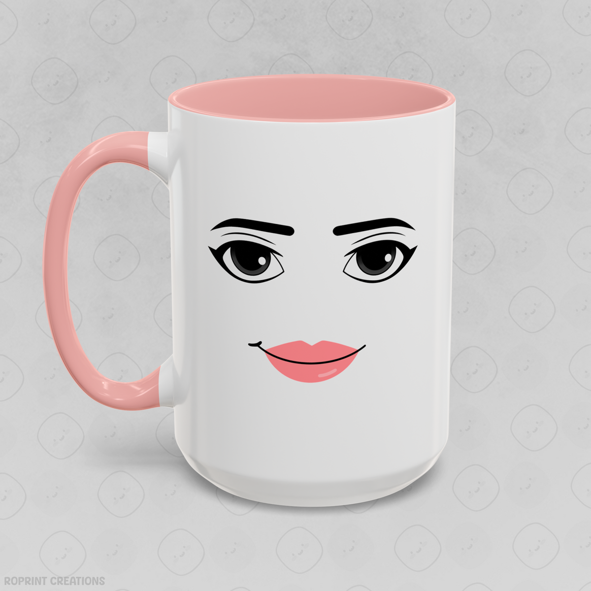 Roblox Woman Face Meme Accent Mug - Funny Gift for Gamers