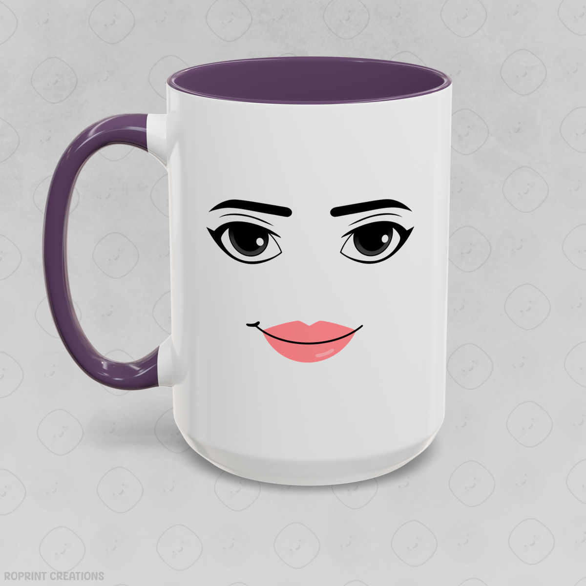 Roblox Woman Face Meme Accent Mug - Funny Gift for Gamers