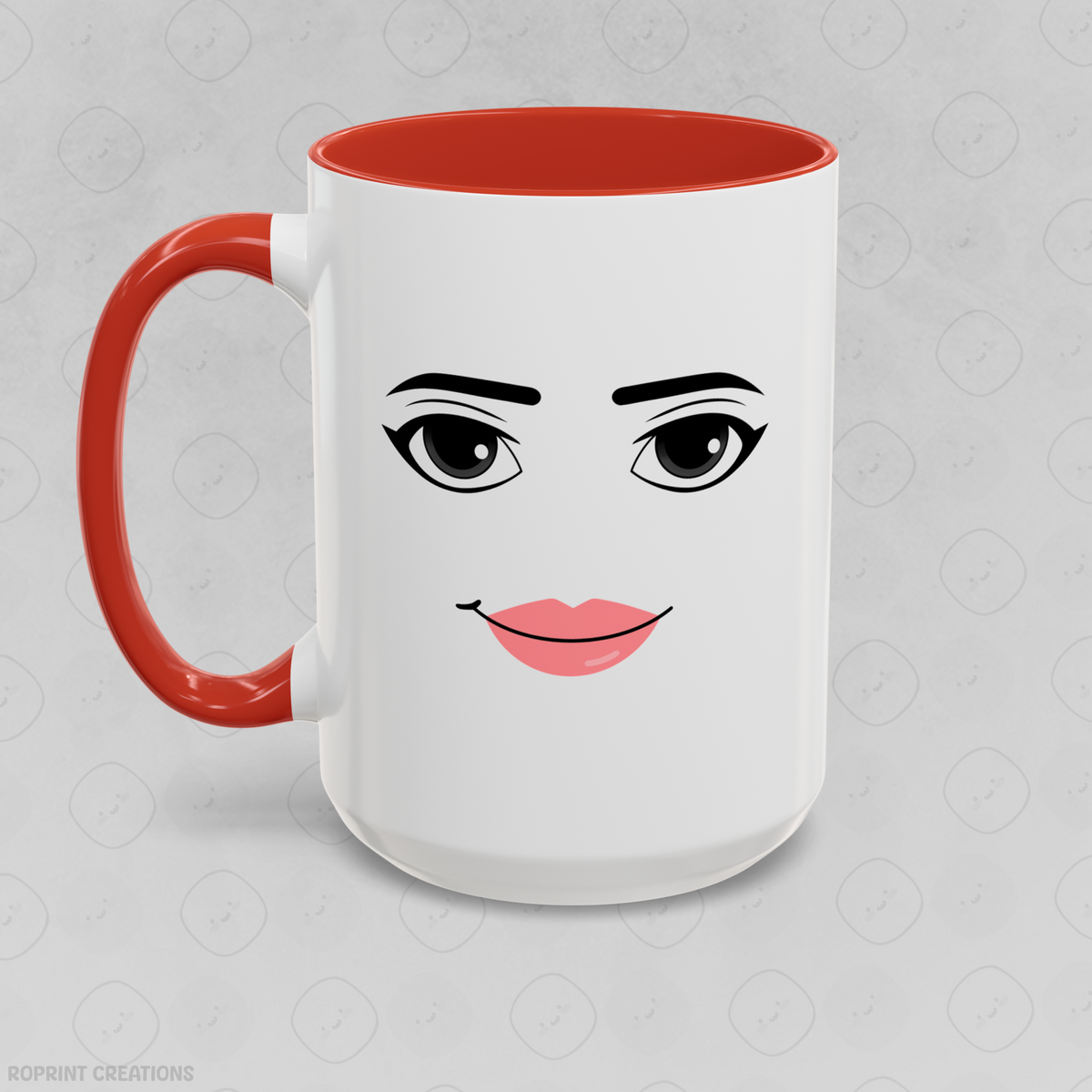 Roblox Woman Face Meme Accent Mug - Funny Gift for Gamers