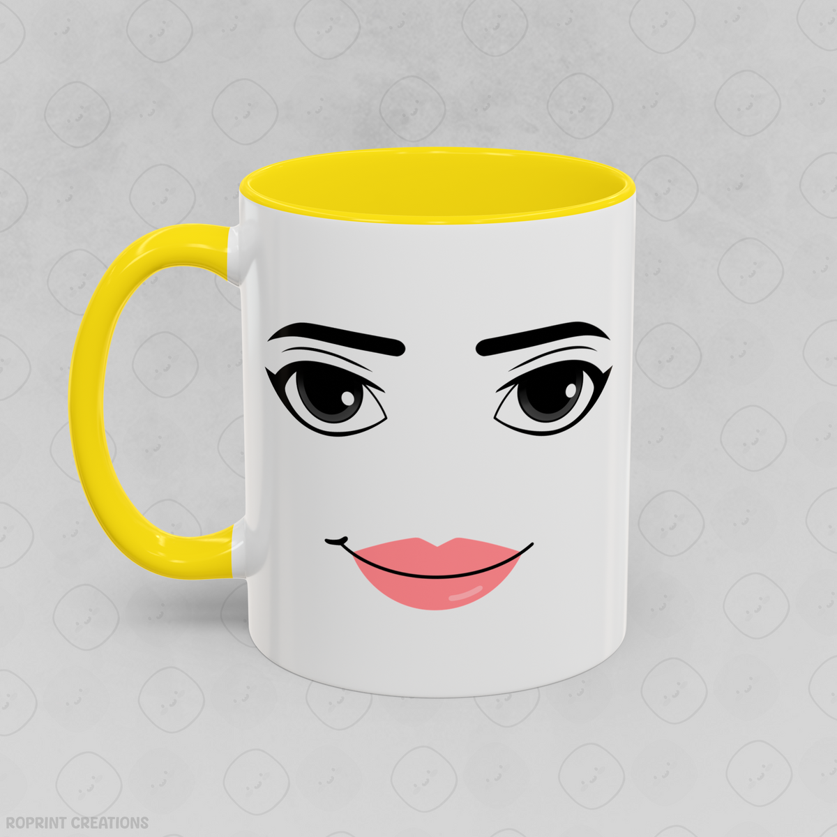 Roblox Woman Face Meme Accent Mug - Funny Gift for Gamers