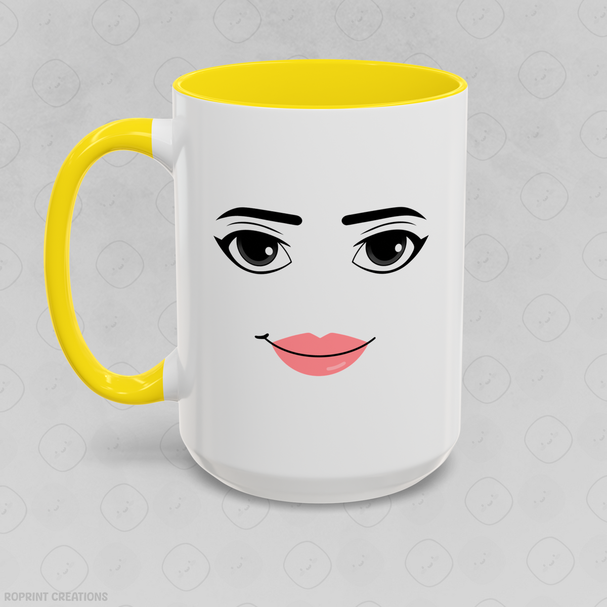 Roblox Woman Face Meme Accent Mug - Funny Gift for Gamers