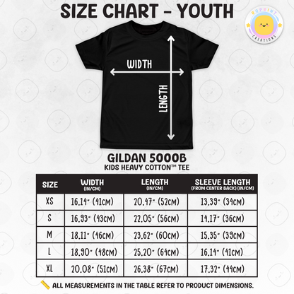 God Says I Am, Bluey - Youth T-Shirt