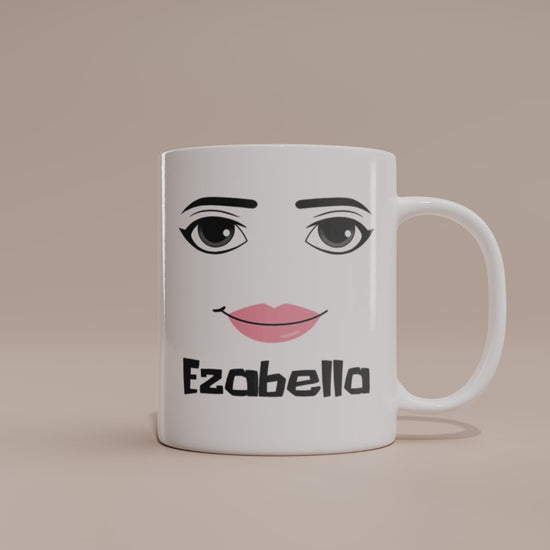 Sip in style with this Personalized Roblox Woman Face Mug! Featuring the iconic woman face design, it's a fun and unique gift for any Roblox fan—perfect for daily use or display.